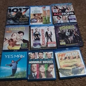 Blu-ray  Dvd Digital copy Movie Collection 15